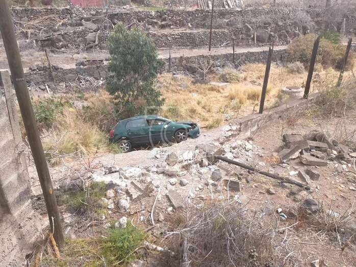 Imagen del vehículo siniestrado/TA.