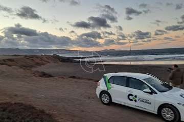 Hallado el cadáver de un hombre flotando en aguas de la playa próxima a Las Terrazas (Telde)/TA.