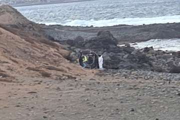 Hallado el cadáver de un hombre flotando en aguas de la playa próxima a Las Terrazas (Telde)/TA.