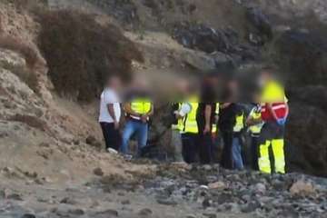 Hallado el cadáver de un hombre flotando en aguas de la playa próxima a Las Terrazas (Telde)/RTVC.