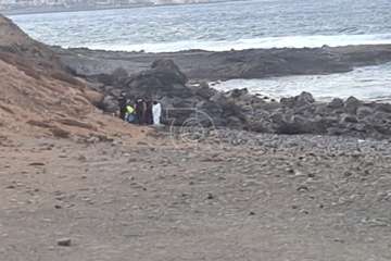 Hallado el cadáver de un hombre flotando en aguas de la playa próxima a Las Terrazas (Telde)/TA.