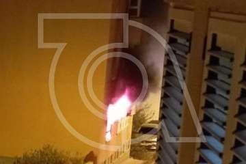 Incendio en una vivienda de La Herradura (Telde)/TA.