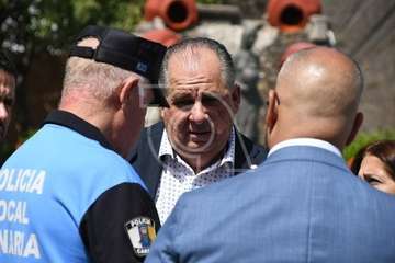 Lomo Magullo, conmocionado por el grave accidente de dos jóvenes en una calle del barrio/TA.