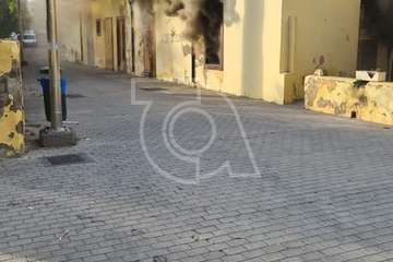  Enésimo incendio en el histórico inmueble de la Casa de la Condesa (Valle de Jinámar)/TA.