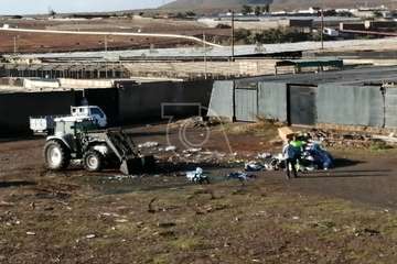  Explosiones en un camión del servicio de basura alarman a El Caracol Bajo (Telde)/TA.