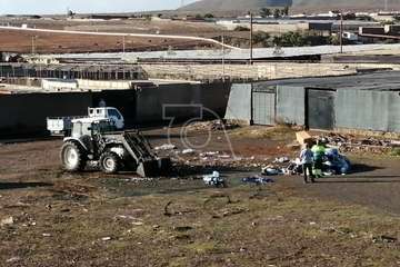  Explosiones en un camión del servicio de basura alarman a El Caracol Bajo (Telde)/TA.