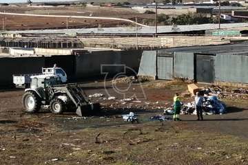  Explosiones en un camión del servicio de basura alarman a El Caracol Bajo (Telde)/TA.