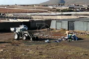  Explosiones en un camión del servicio de basura alarman a El Caracol Bajo (Telde)/TA.