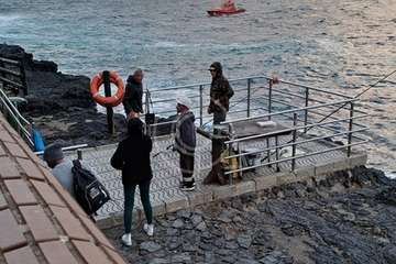 Embarcación de Salvamento Marítimo en aguas de La Garita/TA.