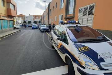 Operación policial en El Calero contra una persona por la apropiación indebida de un vehículo/Luis Socorro.