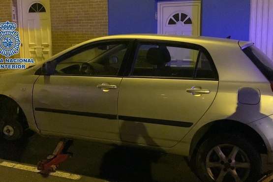 Detenidos en Telde por robos con fuerza a vehículos