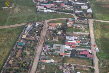 Obras ilegales de parcelación y construcción en el sector rústico de Llanos de Madrid, en Telde/TA.
