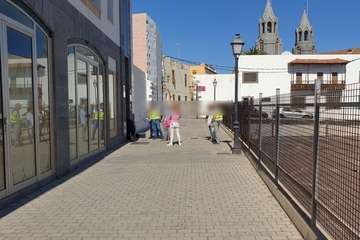 Asaltan de madrugada un inmueble de despachos del casco histórico de Telde/TA.