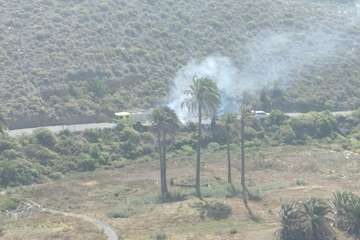 Conato de incendio en terrenos del Club de Campo El Cortijo, junto a la carretera de La Majadilla/TA.