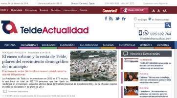 Nuevo logo cabecera de TELDEACTUALIDAD (Foto TA)