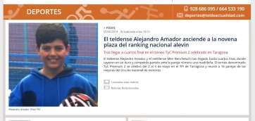 Sección de Deportes de TA (Foto TA)