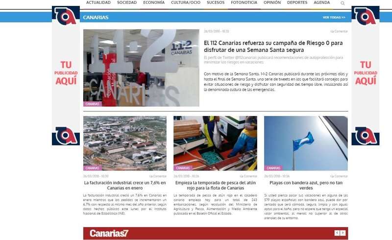 Nuevo módulo informativo de TELDEACTUALIDAD (fOTO ta)