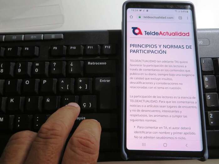 Los autores de los comentarios serán los únicos responsables de la identidad con la que firman sus mensajes registrados en la base de datos de TA con las direcciones IP (Foto TA)