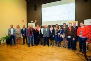 Momento de la entrega de premios de la XV edición del concurso de relatos cortos Rescatando la memoria (Foto Biblioteca municipal de Arucas)