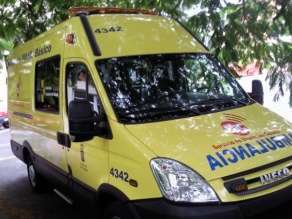 Imagen de archivo de una ambulancia de SUC (Foto Multimedia)