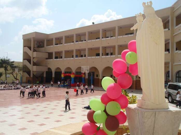 Imagen de archivo del patio del Colegio Salesiano de Telde/TA.