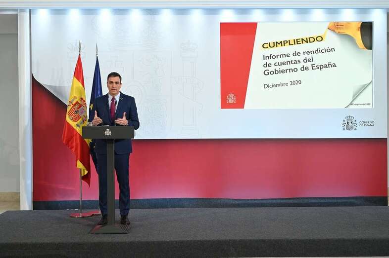 El presidente del Gobierno de España rinde cuenta de su gestión/Multimedia.