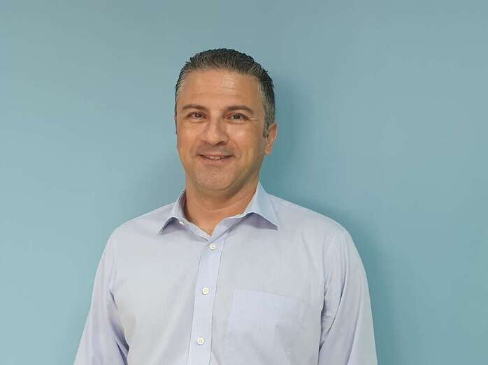 Víctor Brito, presidente de Hablemos Ahora en Telde/TA.