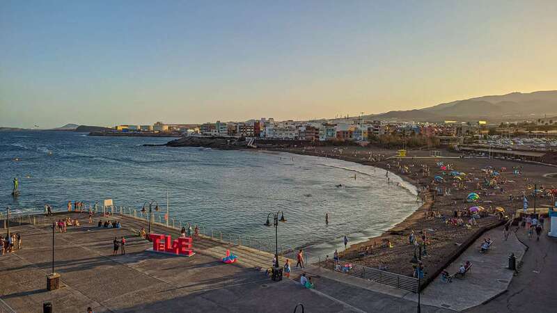 Muelle de Melenara/Antonio Rico.