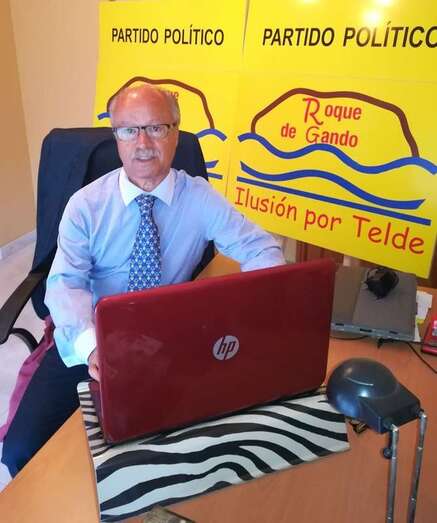 Sebastián Henríquez, dirigente de Roque de Gando/TA.