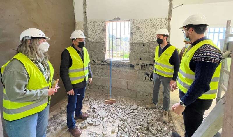 Obras en el antiguo CEIP El Rincón de Tenteniguada