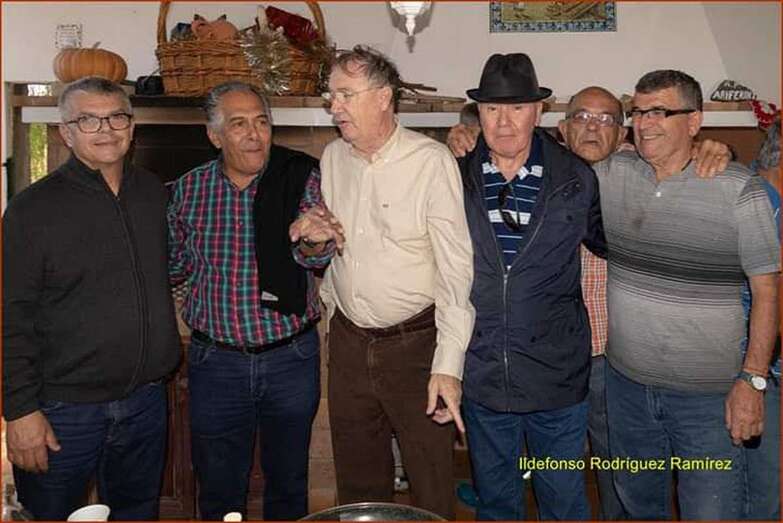 Antonio Cejudo, en el centro de la foto/Ildefonso Rodríguez.