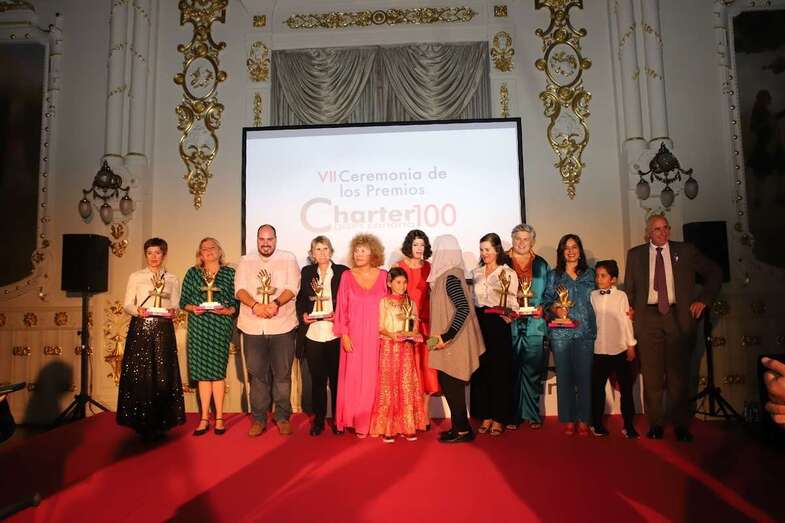 Imagen de la entrega de premios/TA.