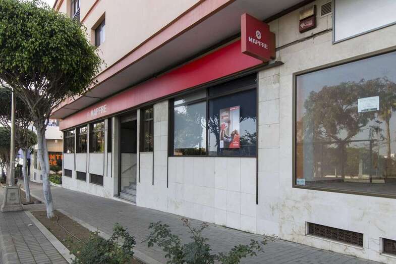Oficinas de Mapfre en la Avenida del Cabildo en Telde/TA.