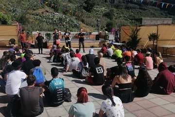 Encuentro Juvenil Interinsular en Tenteniguada/TA.