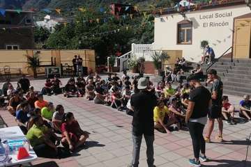Encuentro Juvenil Interinsular en Tenteniguada/TA.