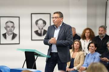 Presentación de Paco Atta como candidato de ASBA-NC a la Alcaldía de Valsequillo/TA.