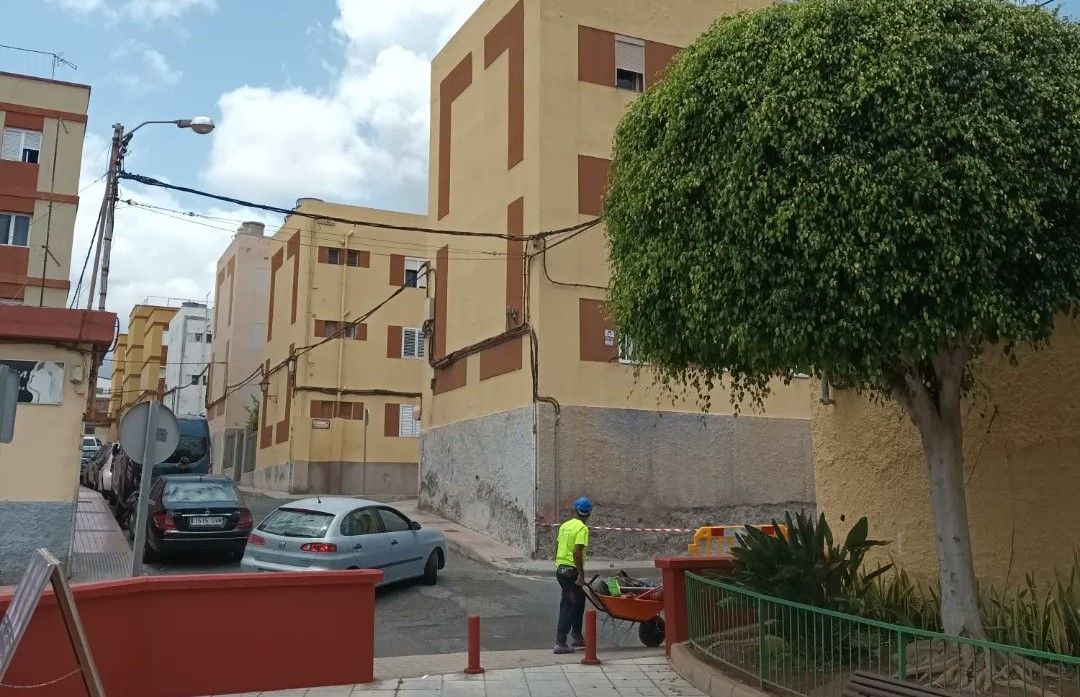 Imagen de archivo de las obras del ARRU de Las Longueras / TA