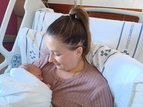 Imagen del segundo nacimiento ocurrido en Gran Canaria/TA.