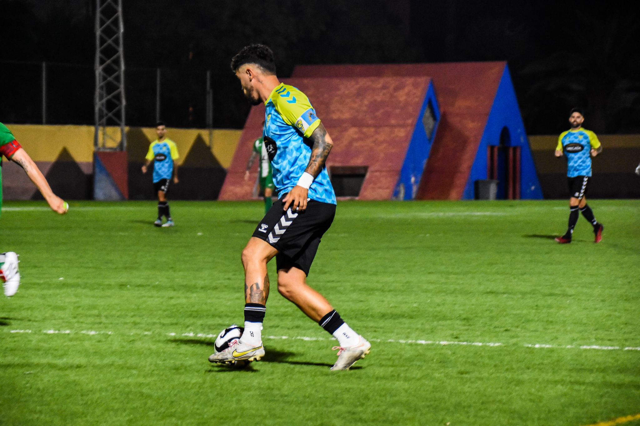 Alberto Guedes, capitán del FC La Garita (Foto: Íker Foto Club/FC La Garita)