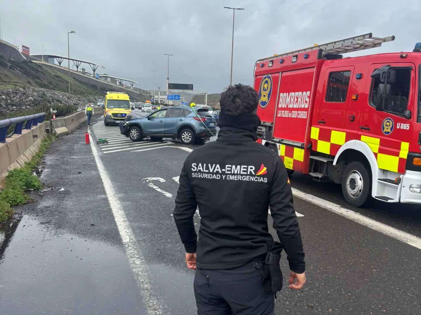 Salva-Emer niega usurpación y defiende su actuación en un vuelco en la GC-1