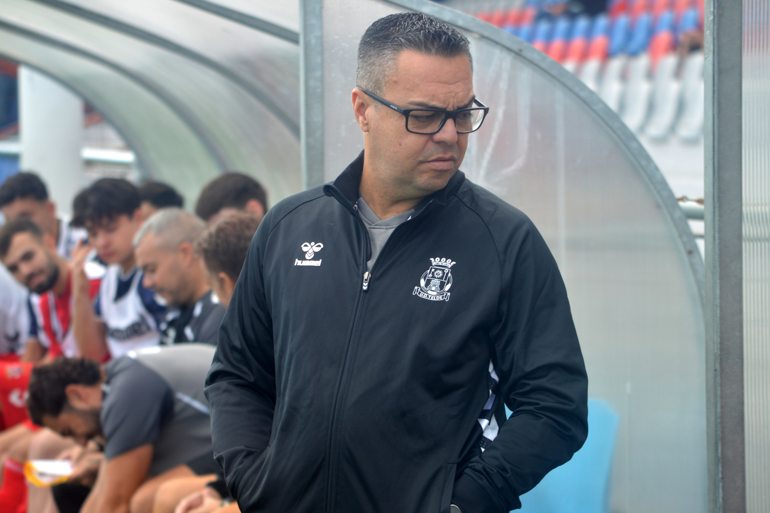 Tino D&eacute;niz, entrenador de la UD Telde (Foto: Juan Antonio Hern&aacute;ndez)