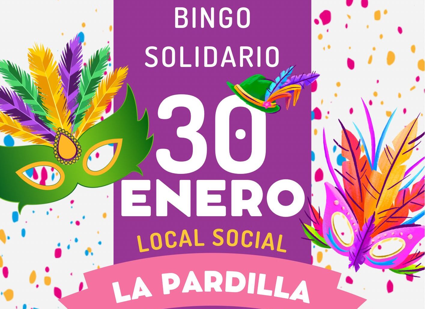 Bingo en La Pardilla para recaudar fondos para las fiestas de San Isidro