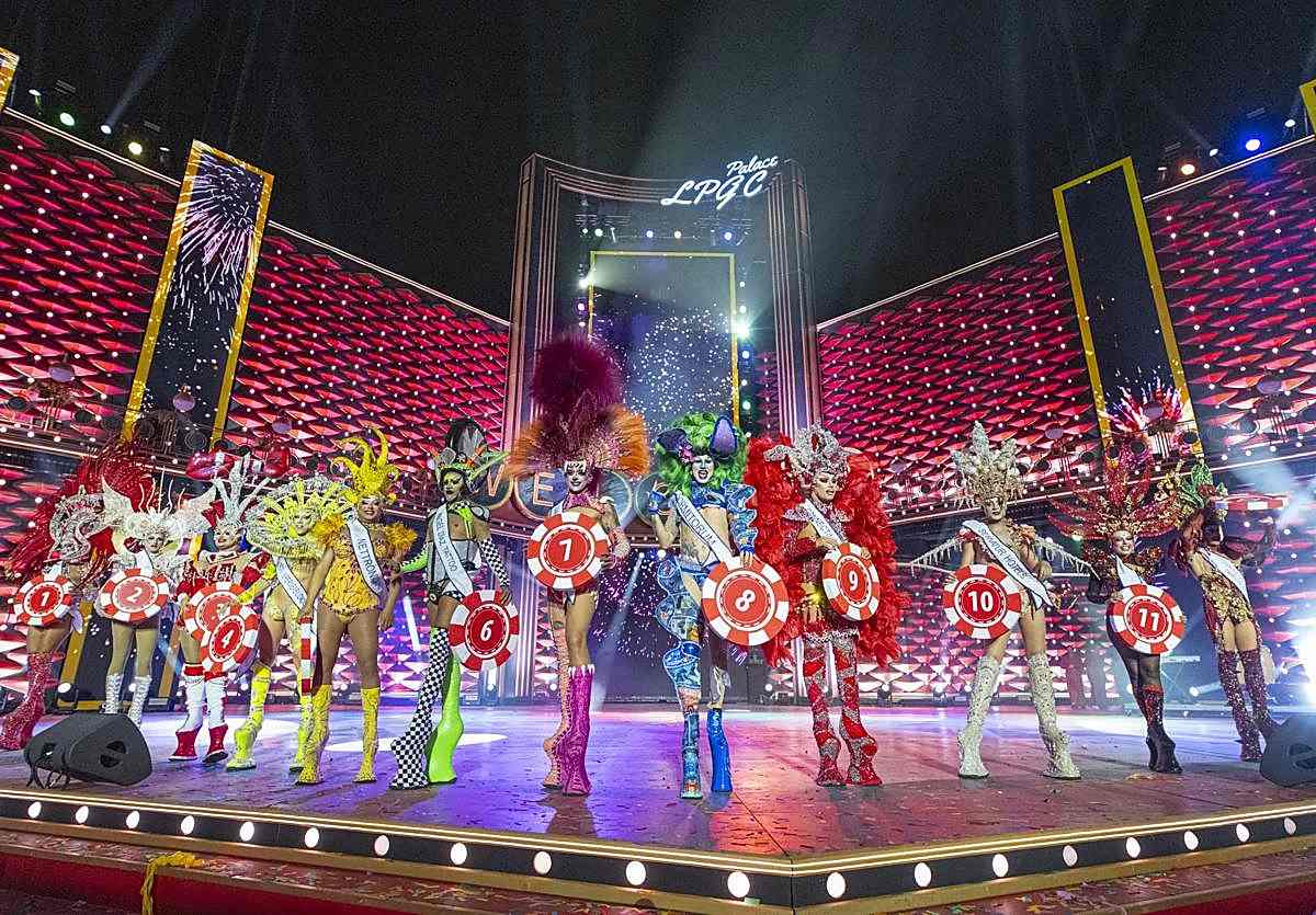 El teldense Drag Ácrux pasa a la final de la gala de las reinonas del Carnaval capitalino