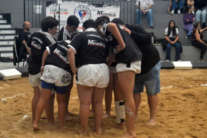 Pi&ntilde;a del CL Castro Morales cadete (Foto: Juan Antonio Hern&aacute;ndez)