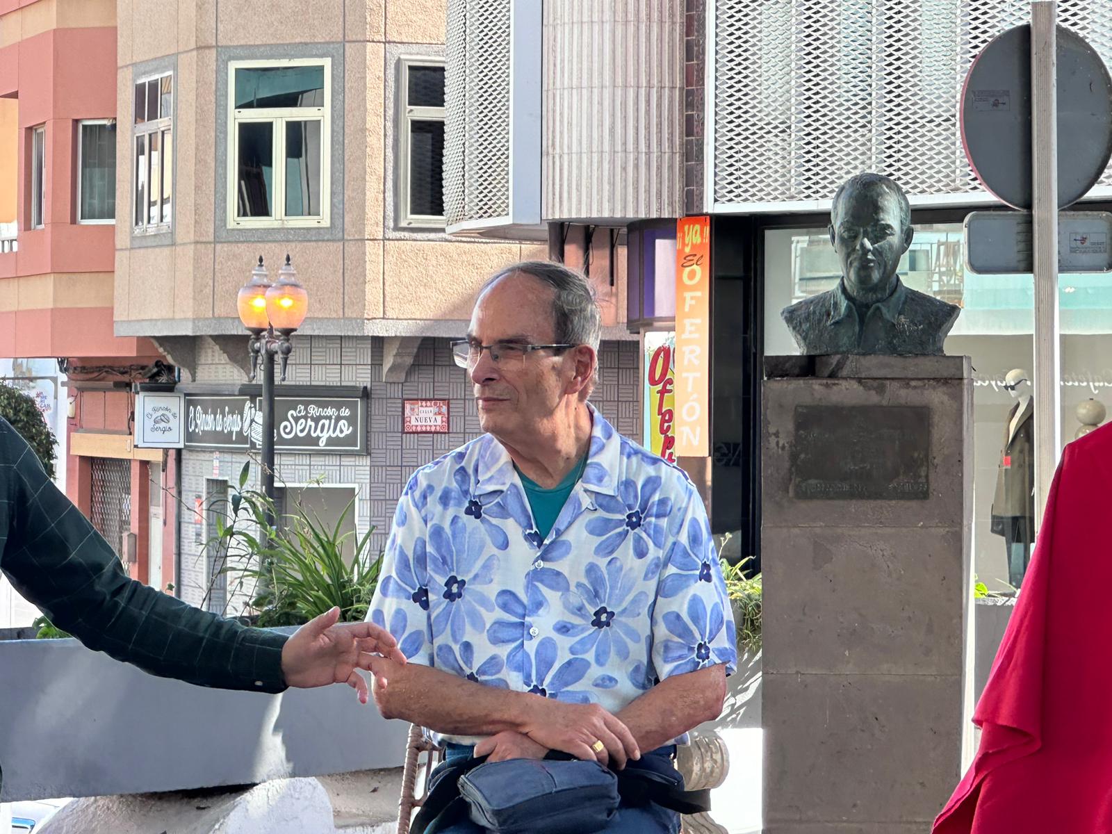 Arnaldo Ojeda, pregonero del Carnaval de Telde 2024/TA. Arnaldo Ojeda, pregonero del Carnaval de Telde 2024/TA.