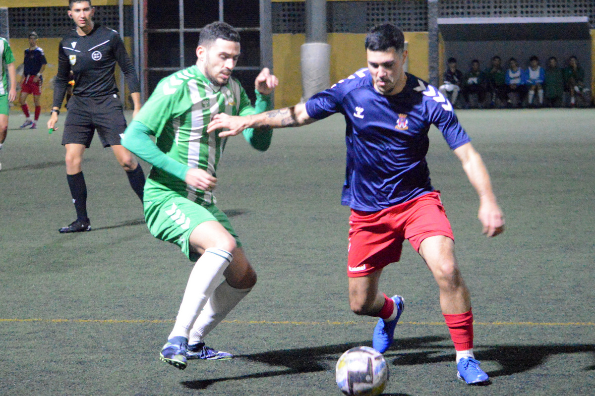 La UD Telde ya jugó en La Atalaya en enero, en la Copa José Antonio Ruiz Caballero (Foto: Juan Antonio Hernández)