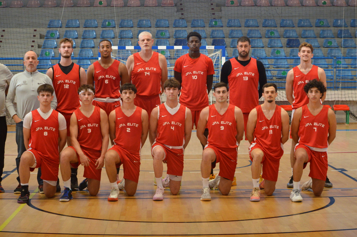Formación del Club Baloncesto Telde (Foto: Juan Antonio Hernández)