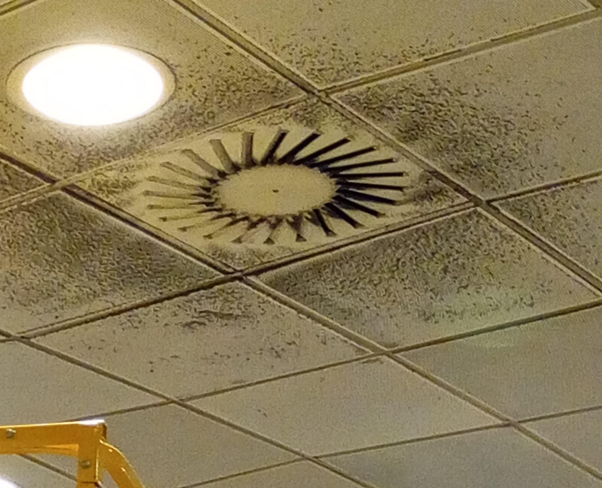 La terminal internacional del Aeropuerto, en estado de 