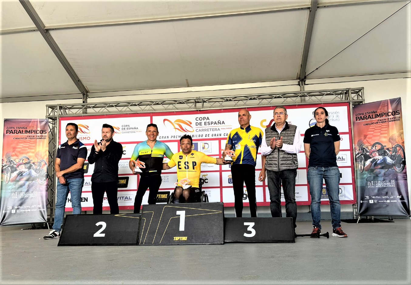 Doble podio de Antonio Sosa en la Copa de España