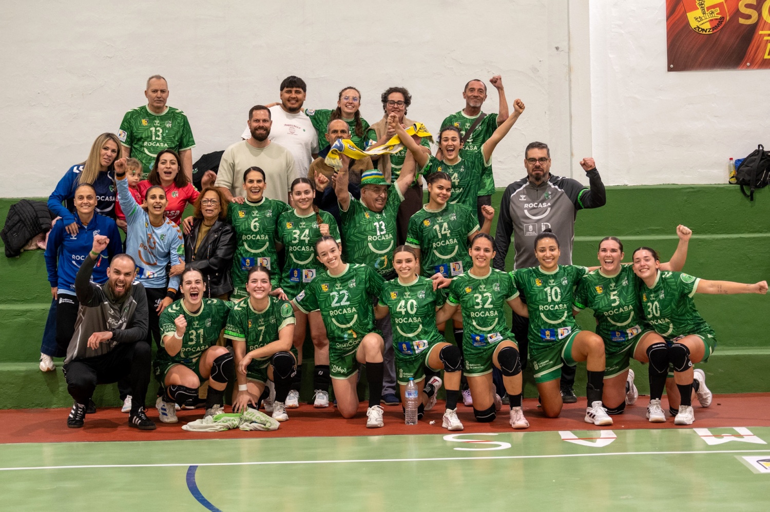 El Rocasa sella su billete a la fase final ante el Zonzamas Pluscar Lanzarote (18-23)